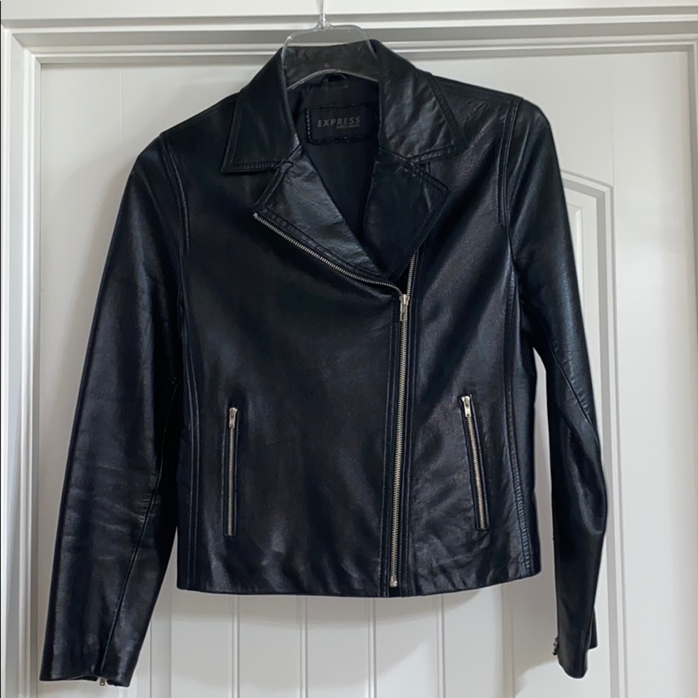 Express Leather Motorcycle Jacket